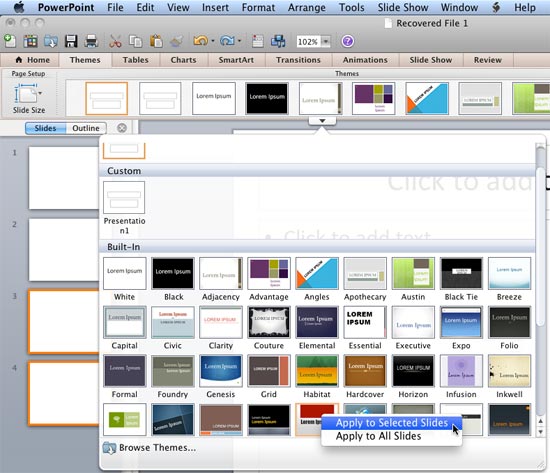 powerpoint for mac 2013